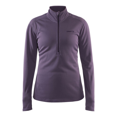 T-shirt Running Manches Longues CRAFT Femme Sweep Halfzip Violet  AH 2017
