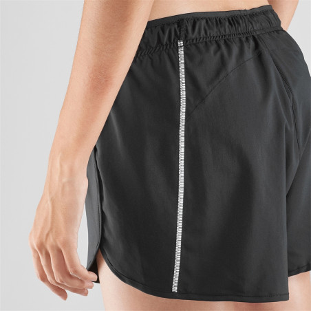 Short Running SALOMON Femme Agile Short Noir PE 2018