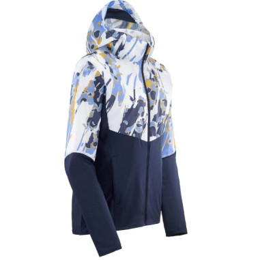 Veste Running SALOMON Femme AGILE Blanc / Bleu...