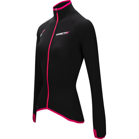 Veste Running KINETIK Femme Krosslink Jacket Noir/ Rose AH 2018