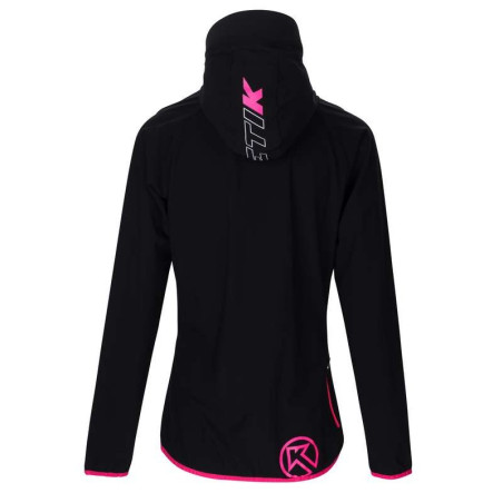 Veste Running KINETIK Femme Krosslink Jacket Noir/ Rose AH 2018