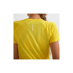 T-Shirt Running SALOMON Femme CROSS REBEL SS TEE Jaune PE... 2