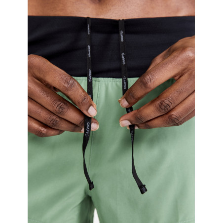 Short Running CRAFT Femme ADV ESSENCE 2-IN-1 Vert PE 2022