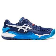 Chaussures Padel ASICS Homme GEL-RESOLUTION 9 Bleu PE 2023