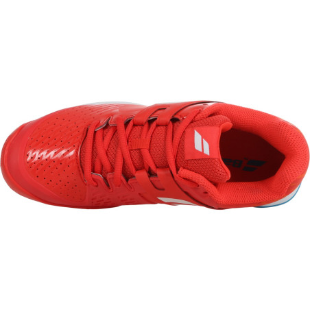Chaussures BABOLAT Garçon PROPULSE All Court Junior Rouge / Blanc / Bleu 2022