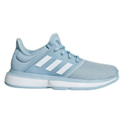 Chaussures ADIDAS Junior SoleCourt xJ Bleu / Blanc PE 2019
