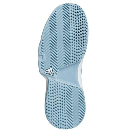 Chaussures ADIDAS Junior SoleCourt xJ Bleu / Blanc PE 2019