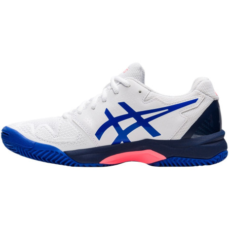 Chaussures ASICS Junior GEL-RESOLUTION 8 GS Blanc / Bleu AH 2021