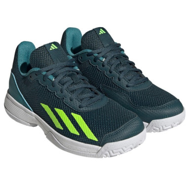 Chaussures ADIDAS Junior COURTFLASH Vert 2023