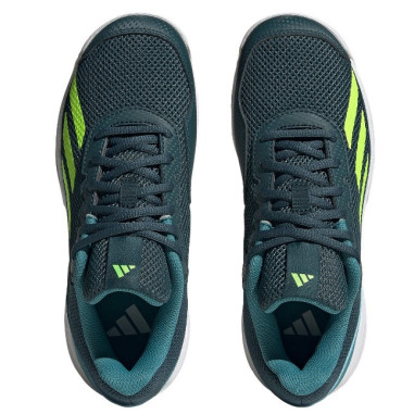 Chaussures ADIDAS Junior COURTFLASH Vert 2023