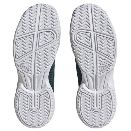 Chaussures ADIDAS Junior COURTFLASH Vert 2023