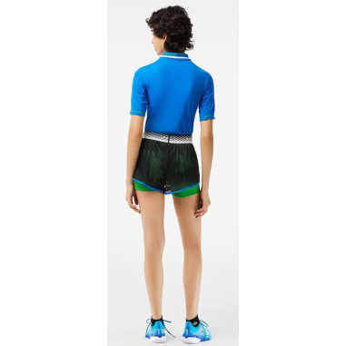 Short LACOSTE Sport Femme avec Shorty Noir /...