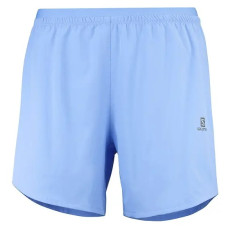 Short Running SALOMON Femme CROSS 5' Bleu PE 2022