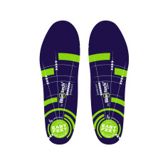 Semelles Running JLR Easy Feet Mixte Vert / Bleu AH 2019