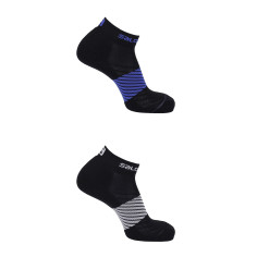 Chaussettes SALOMON Junior XA JR x2 Noir / Bleu AH 2019