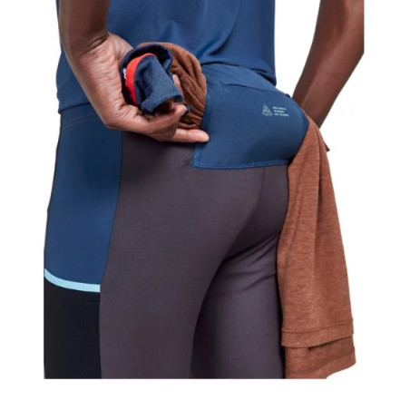 Pantalon Running CRAFT Homme PRO TRAIL TIGHTS Gris / Bleu AH 2022