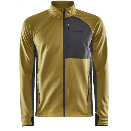 Veste Running CRAFT Homme ADV TECH FLEEC Kaki AH 2022