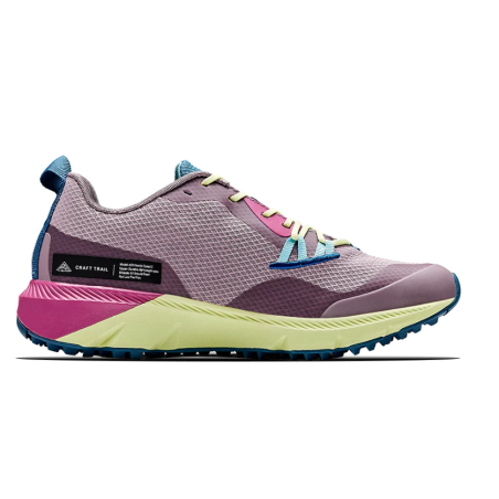 Chaussures Running CRAFT Femme ADV NORDIC TRAIL Violet / Jaune AH 2022