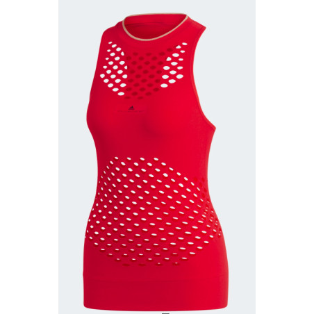 Débardeur ADIDAS Femme Stella McCartney ASMC Q4 Tank Marine / Rouge AH 2018
