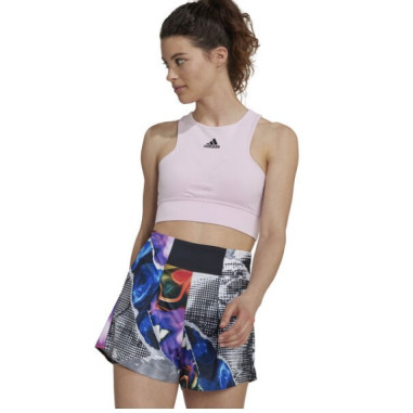 Brassière ADIDAS Femme US SER CROP TOP Rose PE...