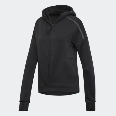 Veste à capuche zippée ADIDAS Homme ZNE Fast Release Noir AH 2019