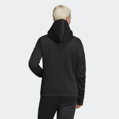 Veste à capuche zippée ADIDAS Femme ZNE FAST RELEASE Noir AH 2019