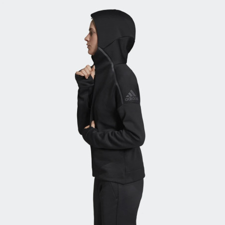 Veste à capuche zippée ADIDAS Homme ZNE Fast Release Noir AH 2019