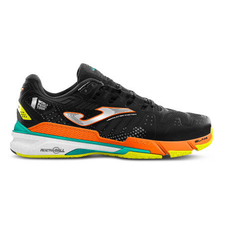 Chaussures Padel JOMA Homme T.SLAM 2201P Noir / Vert AH 2022