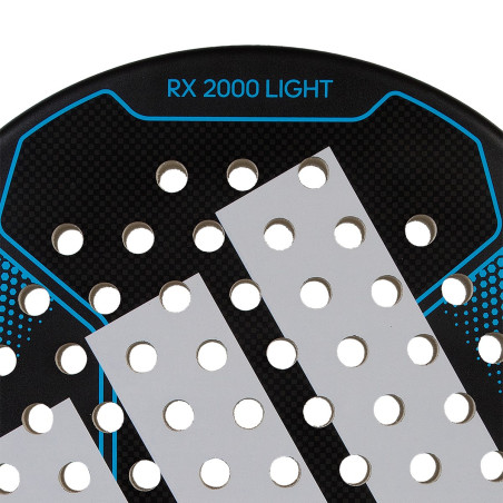 Raquette Padel ADIDAS Rx 2000 LIGHT (355 g) Noir / Blanc / Bleu 2023
