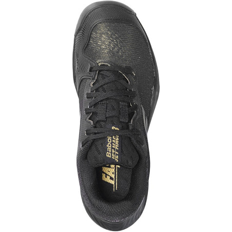 Chaussures BABOLAT Garçon JET MACH 3 All Court Junior Noir / Or 2022