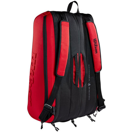 Thermo-Bag WILSON SUPER TOUR 15PK CLASH V2.0 Rouge / Noir PE 2022