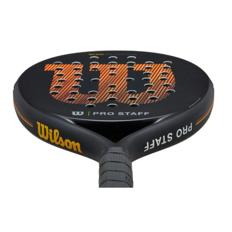 Raquette Padel WILSON PRO STAFF ELITE V2 Noir / Rouge (365 g) 2023