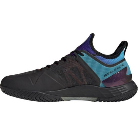 Chaussures ADIDAS Homme ADIZERO UBERSONIC 4 Toutes Surfaces Noir / Bleu PE 2023