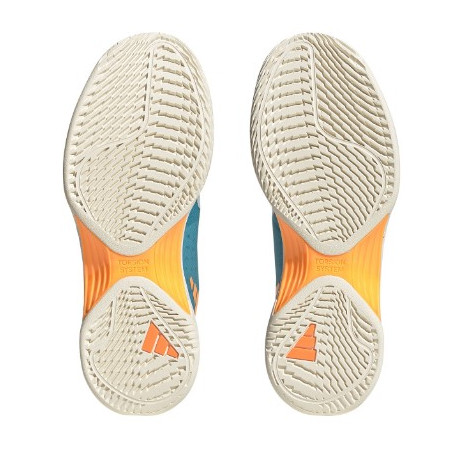 Chaussures ADIDAS Femme AVACOURT Toutes surfaces Blanche / Orange / Bleue 2023