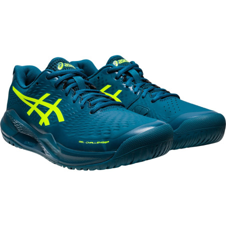 Chaussures ASICS Homme GEL-CHALLENGER 14 Toutes Surfaces Bleu / Jaune AH 2023
