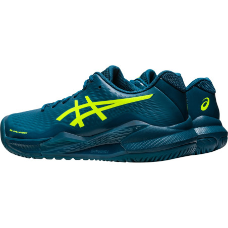 Chaussures ASICS Homme GEL-CHALLENGER 14 Toutes Surfaces Bleu / Jaune AH 2023