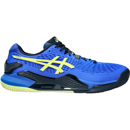 Chaussures Padel ASICS Homme GEL-RESOLUTION 9 Bleu / Jaune AH 2023