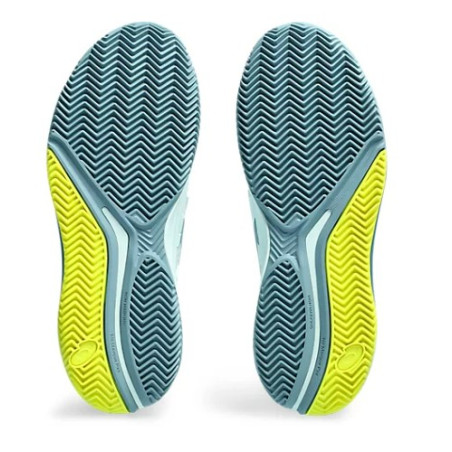 Chaussures ASICS Femme GEL-RESOLUTION 9 Terre Battue Turquoise AH 2023