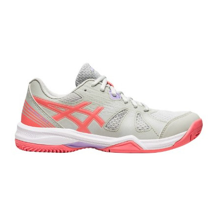 Chaussures Padel ASICS Femme GEL-PADEL PRO 5 Corail / Grise PE 2023
