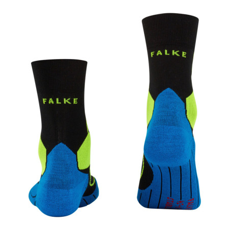 Chaussettes FALKE Homme STABILIZING Bleu / Noir / Vert PE 2022