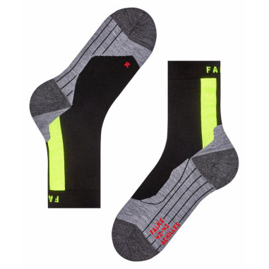Chaussettes FALKE Homme ACHILLES Noir / Gris /...