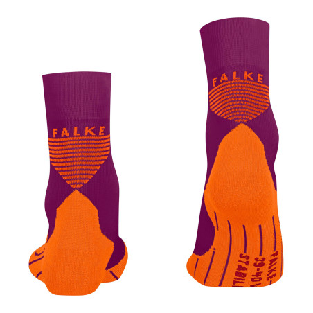 Chaussettes FALKE Femme STABILIZING Rose / Orange AH 2022