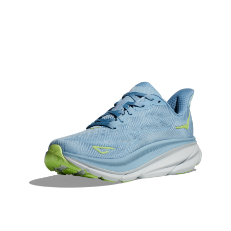 Chaussures Running HOKA Femme CLIFTON 9 Bleu / Rose PE 2024