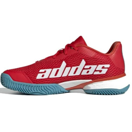 Chaussures ADIDAS Junior BARRICADE Rouge 2023