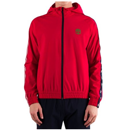 Veste zippée HYDROGEN Homme STAR FZ Rouge / Blanc / Or AH 2022