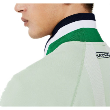 Polo LACOSTE Homme SPORT Vert pâle / Blanc PE 2022