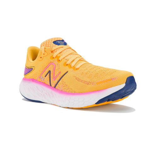 Chaussures Running NEW BALANCE Femme 1080 Orange / Rose / Blanc PE 2022