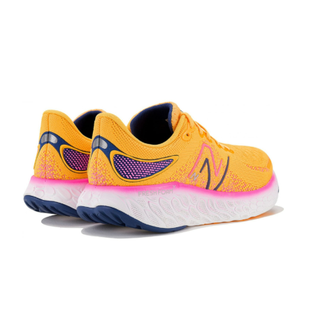 Chaussures Running NEW BALANCE Femme 1080 Orange / Rose PE 2022
