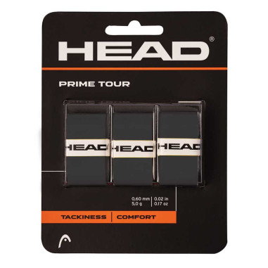 Surgrip HEAD PRIME TOUR Noir x3