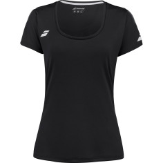T-Shirt BABOLAT Femme PLAY CAPSLEEVE Noir 2024